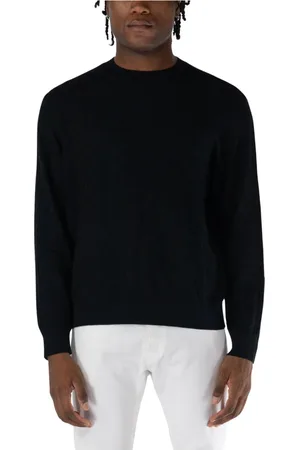 Armani Exchange Strik, Herre, Sort, XS, Crew Neck Sweater
