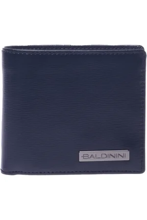 BALDININI Tilbehør, Herre, Blå, ONE SIZE, Wallet in dark palmellato leather
