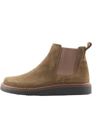Nature Sko, Dame, Grøn, 40 EU, Suede, Gry Støvle Luxe Suede