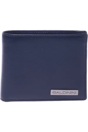 BALDININI Tilbehør, Herre, Blå, ONE SIZE, Wallet in dark palmellato leather