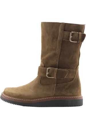 Nature Sko, Dame, Grøn, 39 EU, Suede, Fenja Støvle Luxe Suede