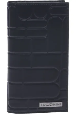 BALDININI Tilbehør, Herre, Sort, ONE SIZE, Document holder in quilted leather with monogram
