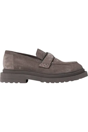 Brunello Cucinelli Sko, Dame, Brun, 37 1/2 EU, Loafers