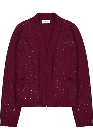 LANEUS Strik, Dame, Rød, S, Cardigan Hotfix
