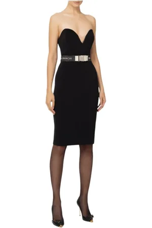 Elisabetta Franchi Kjole, Dame, Sort, XS, Polyester, Elegant Kjole til Særlige Lejligheder