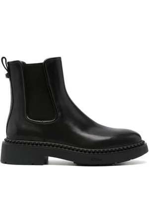 Ash Sko, Dame, Sort, 40 EU, Læder, Sort Læder Slip-On Støvler