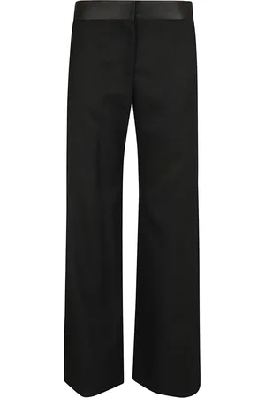 Victoria Beckham Bukser, Dame, Sort, XS, Uld, Sorte Bukser til Kvinder Aw24