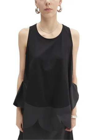 MEIMEIJ Top, Dame, Sort, XS, Uld, Ærmeløs Top