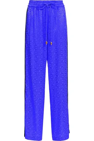 Roberto Cavalli Bukser, Dame, Blå, S, Uld, Bukser