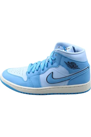 Jordan Sko, Dame, Blå, 37 1/2 EU, Læder, Ice Mid SE Sneakers