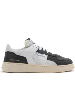RUN OF Sko, Herre, Flerfarvet, 43 EU, Læder, Nubuck Læder Sneakers med Memory Gel