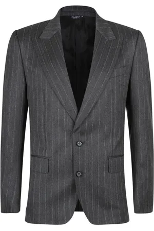 Dolce & Gabbana Jakke, Herre, Grå, 2XL, Uld, Elegante Kjoler til Kvinder