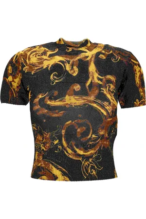 VERSACE Top, Dame, Sort, L, Top