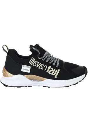 Roberto Cavalli Sko, Dame, Sort, 37 EU, Uld, Sneakers