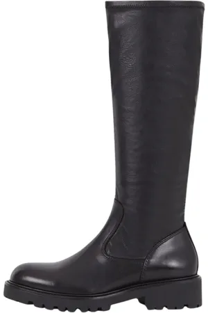 Vagabond Sko, Dame, Sort, 40 EU, Uld, Sorte knæstøvler til stilfuldt look