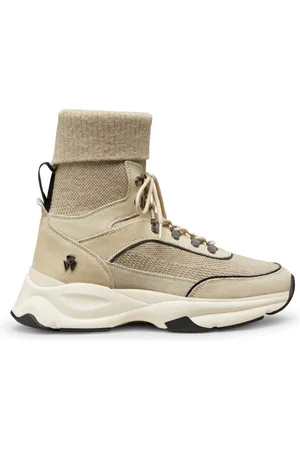 Stuart Weitzman Sko, Dame, , 39 EU, Cashmere, Hiker High-Top Trainer