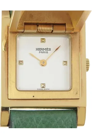 Hermès Pre-owned, Dame, Gul, ONE SIZE, Pre-owned Metal watches