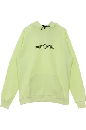DOLLY NOIRE Sweathshirts & Hoodies, Herre, Grøn, S, Logo Hoodie Mint Letvægts hættetrøje