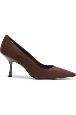 Stuart Weitzman Sko, Dame, Brun, 35 EU, Naomi 75 Pumpe