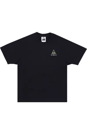 Huf Top, Dame, Sort, S, Bomuld, Afslappet Tee X-girl Sort T-shirt
