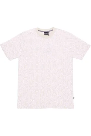 DOLLY NOIRE Top, Herre, , L, Bomuld, Monogram Tee All Over Print