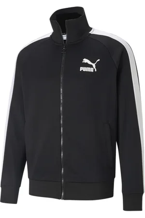 PUMA Sweathshirts & Hoodies, Herre, Sort, L, Zip-throughs