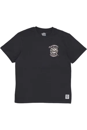 Element Top, Herre, Sort, XS, Bomuld, Summon Tee X Timber Sort T-shirt