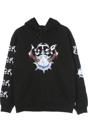 IUTER Sweathshirts & Hoodies, Herre, Sort, S, Bomuld, Sort letvægts hættetrøje