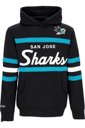 Mitchell & Ness Sweathshirts & Hoodies, Herre, Flerfarvet, L, Bomuld, NHL Head Coach Hoodie San Jose Sharks