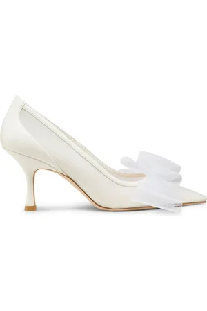 Stuart Weitzman Sko, Dame, , 40 EU, Læder, Blushing Bow 75 Pump