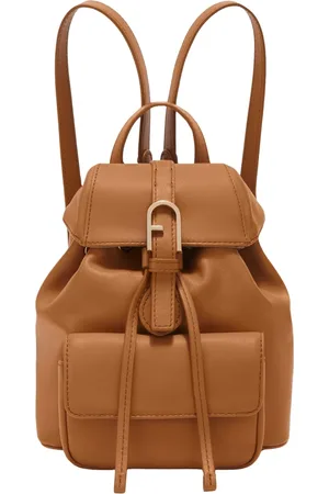 Furla Taske, Dame, Brun, ONE SIZE, Uld, Flow Mini Rygsæk