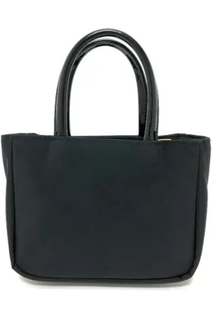 Givenchy Pre-owned, Dame, Sort, ONE SIZE, Tyl, Pre-owned Stof hndtasker