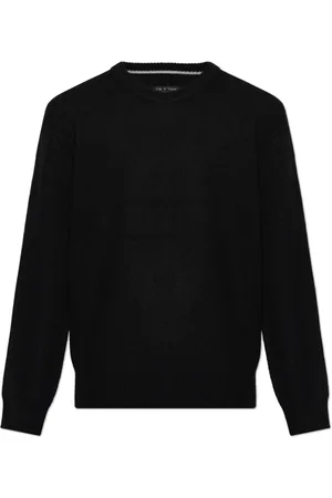 RAG&BONE Strik, Herre, Sort, S, Kashmir sweater