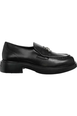 Karl Lagerfeld Sko, Dame, Sort, 39 EU, Læder, Macie Signia Loafers