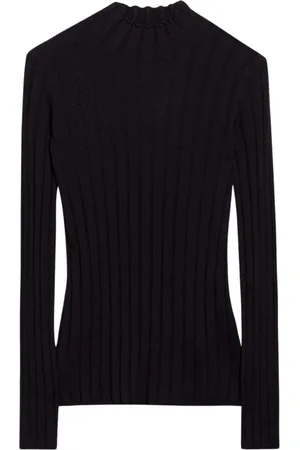 Ivy & Oak Strik, Dame, Blå, L, Uld, Kacy Rose Jumper