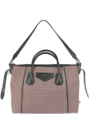 Givenchy Pre-owned, Dame, Flerfarvet, ONE SIZE, Uld, Pre-owned Uld skuldertasker