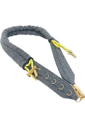 Fendi Pre-owned, Dame, Grå, ONE SIZE, Pre-owned Stof baelter