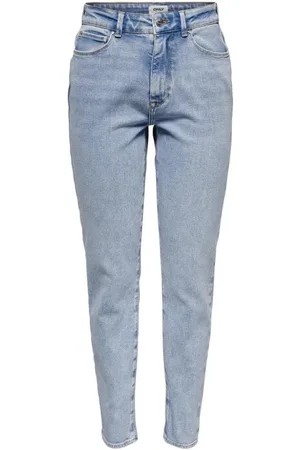 ONLY Jeans, Dame, Blå, W30 L32, Bomuld, Slim-fit Jeans