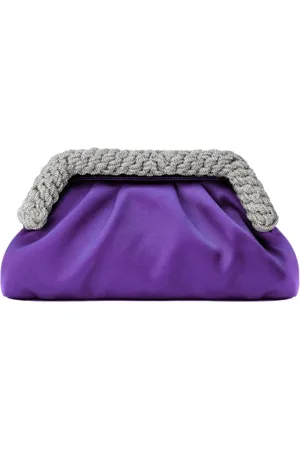 Hibourama Taske, Dame, Lilla, ONE SIZE, Satin, Frida