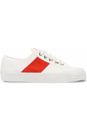 Novesta Sko, unisex, Flerfarvet, 43 EU, Star Master 10Wht_Red/110Wht