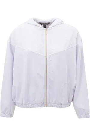 Armani Exchange Sweathshirts & Hoodies, Dame, Hvid, S, Hvid Viskose Kvinders Elegant Sweater