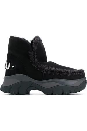 Mou Sko, Dame, Sort, 40 EU, Uld, Sorte Sneakers til et stilfuldt look