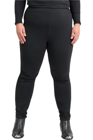 Pont Neuf Bukser, Dame, Sort, S, Bomuld, Sort Bomuld Elastan Formet Bukser