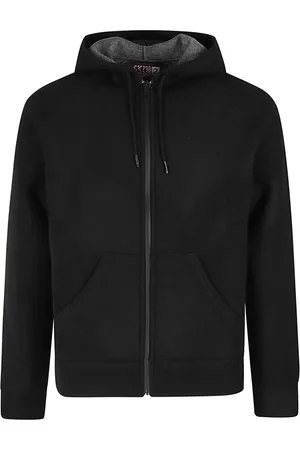 MC2 SAINT BARTH Sweathshirts & Hoodies, Herre, Sort, M, Lynlås Hættetrøje