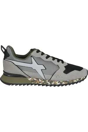 W6YZ Sko, Herre, Grå, 45 EU, Nylon, Jet Suede Nylon Sneakers