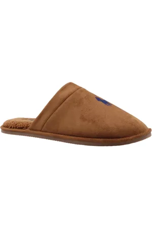 Ralph Lauren Sko, Herre, Brun, 44 EU, Behagelig Tøffel Popco Kollektion