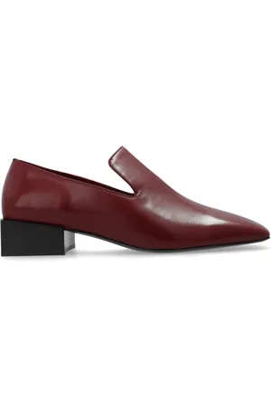Salvatore Ferragamo Sko, Dame, Rød, 40 1/2 EU, Læder, Lædersko Carmelita