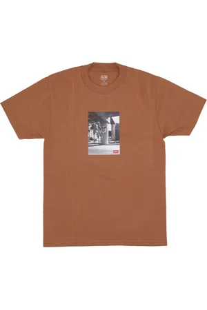 Obey Top, Herre, Brun, XL, Bomuld, Klassisk Brun Sukker Tee med Tryk