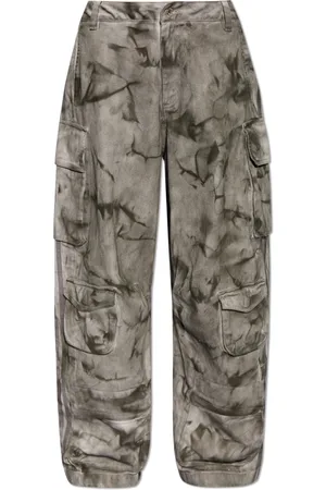 adidas Bukser, Dame, Grå, 4XL, Bomuld, Fragtbukser