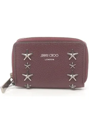 Jimmy Choo Pre-owned, Dame, Brun, ONE SIZE, Pre-owned Laeder punge